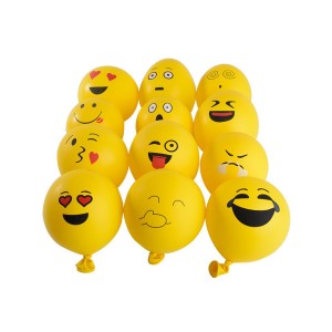 China OEM Round Creative Latex Balloon - Print balloons personalized custom printed LOGO balloons decorative advertising balloons – Fun Joy