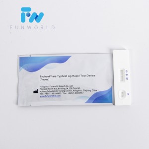 S. typhoid/S. Para typhi Ag Rapid Test Device