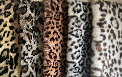 our faux leopard fur are hot sale all over the world