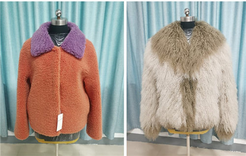 the faux fur coats and suede leather jackets order plan from our UK customer