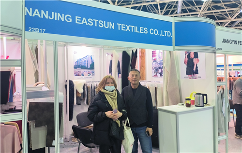 Eastsun textiles had good harvest from Moscow interfabric fair