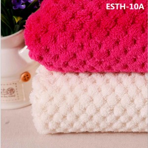 Bottom price Plaid Coral Fleece Blanket - Jacquard weave flannel fleece – Eastun