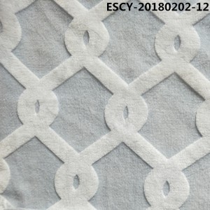 China OEM Flannel Fleece Fabric Super Soft - burn out flannel fleece – Eastun