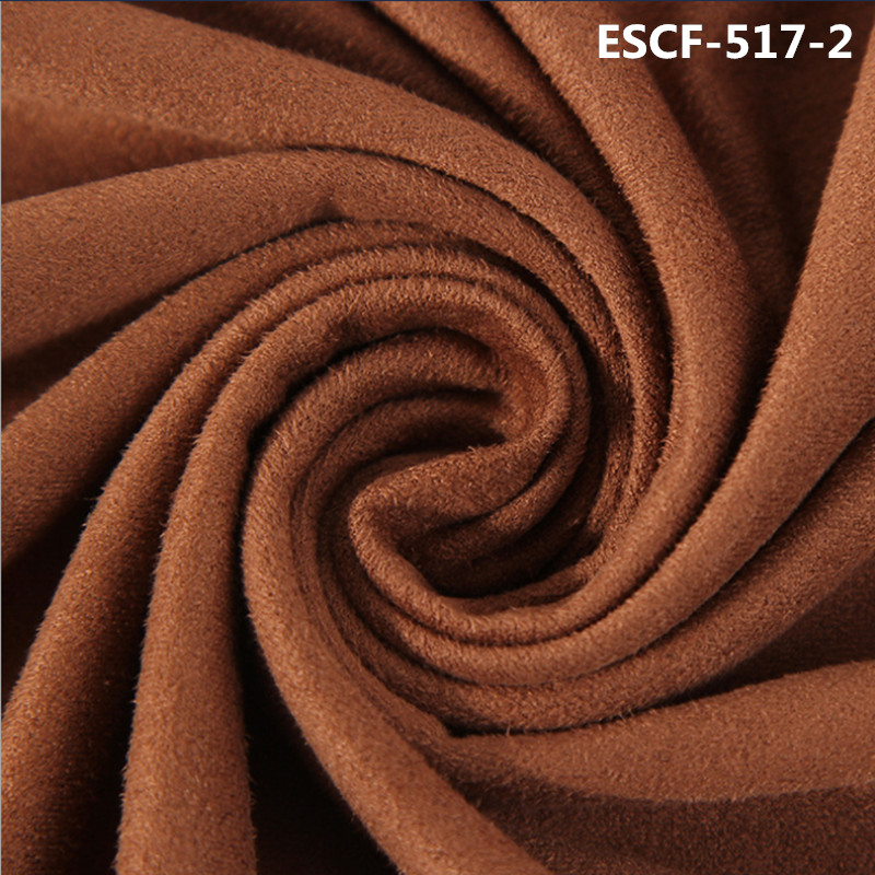 Good Wholesale Vendors Tan Suede Fabric - plain col micro fiber suede – Eastun