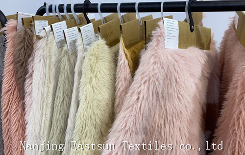 high quality warp knitted long pile faux fur had been developed out by Eastsun textiles