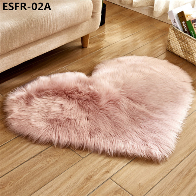 sansheng 12inches Mini Pile Round Faux Sheepskin Fur Area Rug Size Fit for Photo 