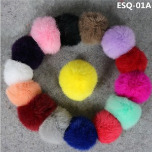 2020 High quality Genuine Fox Fur Collar - fur pompoms – Eastun
