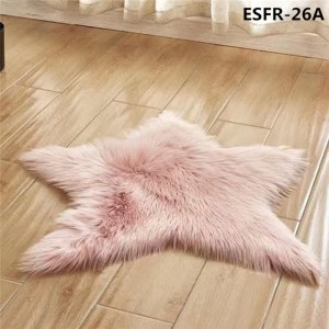 2019 High quality Turquoise Fur Rug -  long pile faux sheep fur rugs – Eastun