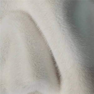 warp knit faux mink fur