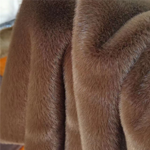 warp knit faux mink fur