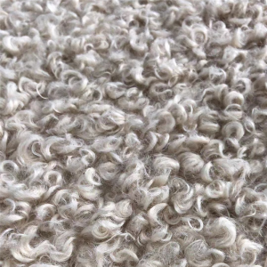 warp knit faux sheep curly fur