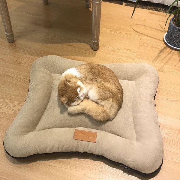 China wholesale Cat Cave Bed Supplier –  Wholesale Waterproof Puppy Bed With Washable Corduroy And Comfy Cotton Inside For All Seasons –  JIMIHAI
