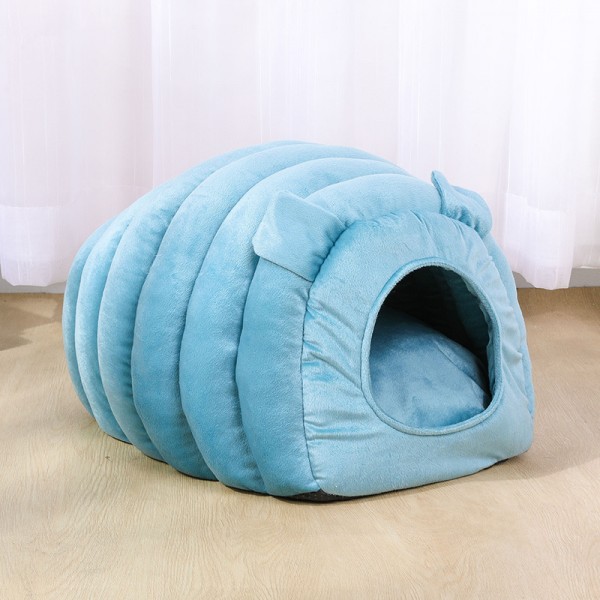 Pet Supplies Exporter OF Portable Caterpillar Shape Bed For Small Dogs And Cats At Home