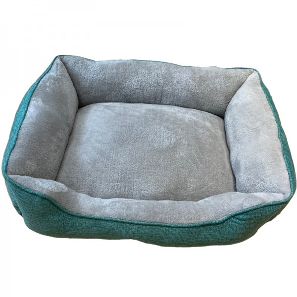 China Factory Selling Rectangle Cozy Dog Couch Cave With Fluffy Soft Surface