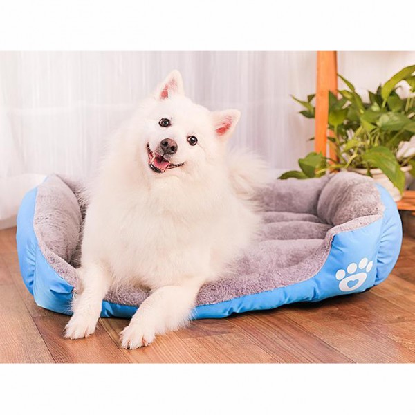 OEM High Quality Dog Hammock Car Seat Cover Manufacturer –  Wholesale Waterproof Short Plush Cushion Pet Bed For Small Dogs Cats With Memory Foam       –  JIMIHAI