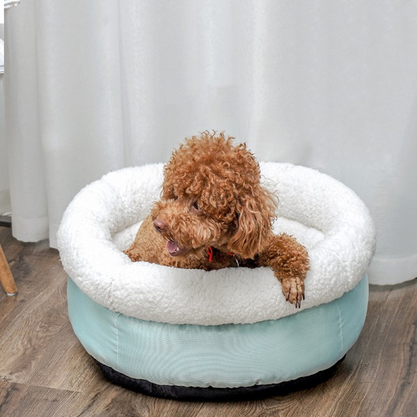 Famous Best Comfort Pet Beds Supplier –  Wholesale Orthopedic Stress-Relief Comfort Round Sofa Pet Beds For Cats And Small Dogs In All Seasons  –  JIMIHAI