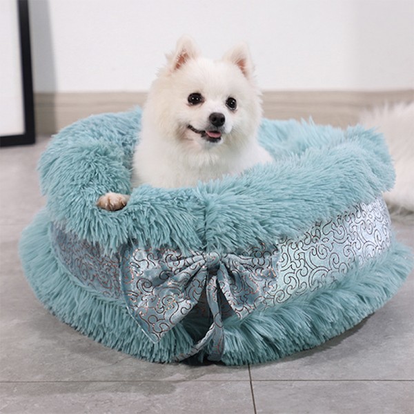 Factory Promotional Pet Heating Bed Anti-Scratch - China Princess Cute Bow-tie Round Sleeping Mat Bed without Pillow, Washable Pet Bed with Breathable Cotton –  JIMIHAI