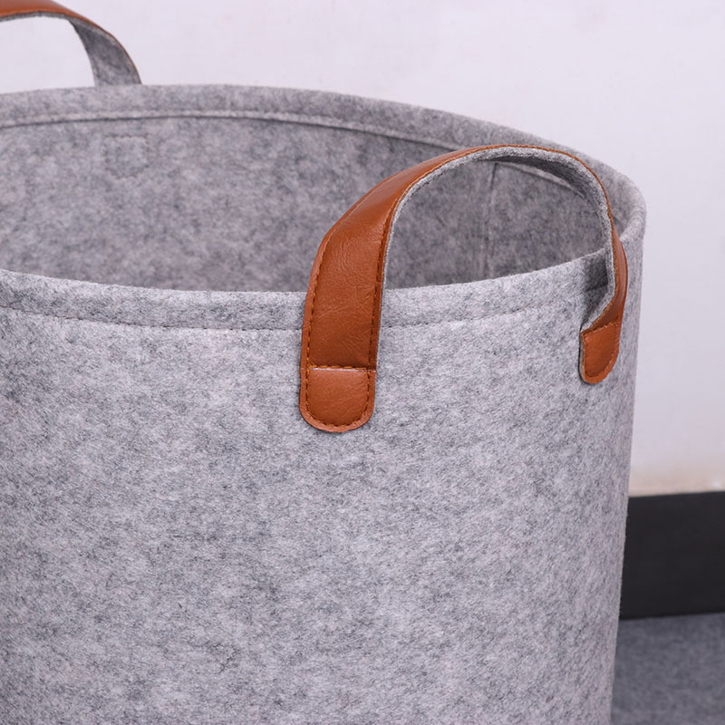 Simple Houseware Round Felt Collapsible