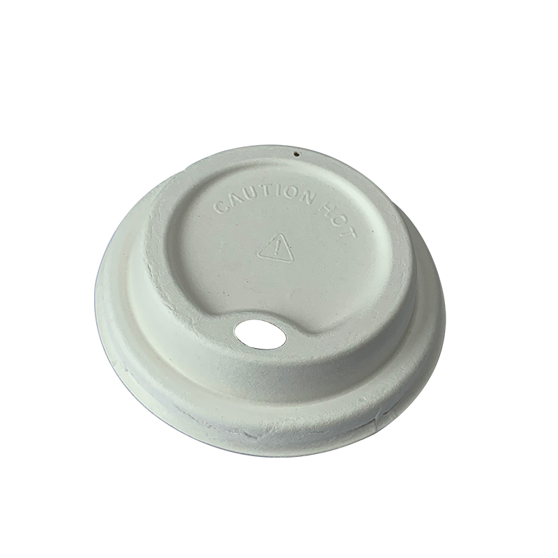 Biodegradable Single Wall Paper Cups Manufacturers Suppliers - Bagasse Coffee Cup Lid  – Futur