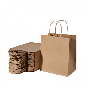 Compostable China Cutlery Set Companies - Kraft Paper Bag  – Futur