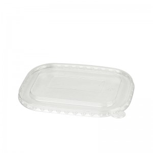Compostable PLA Tray Manufacturers Suppliers - Square PET Lid  – Futur