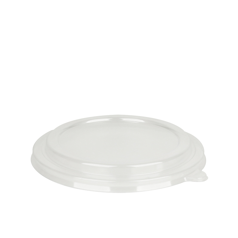Biodegradable sustainable MAP paperboard bowl with lidding film Company - Clear PLA Lid  – Futur