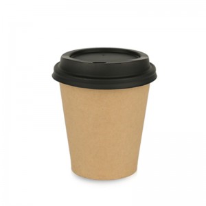 One of Hottest for China Disposable Takeaway Kraft Paper Soup Cup with Lid