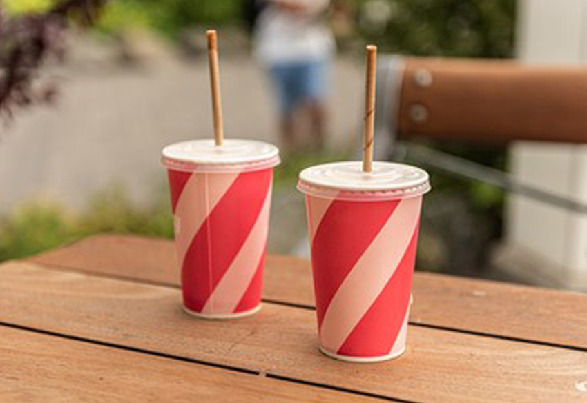Cold Paper Cups With Lids
