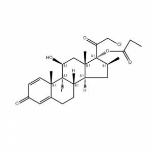 GMP квалитет Clobetasol propionate суров прашок со сигурна испорака CAS 25122-46-7