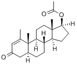 99% ịdị ọcha Methenolone acetate raw ntụ ntụ CAS 434-05-9