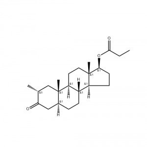 99% таза стероидтер ұнтағы Дростанолон пропионат маст P 521-12-0