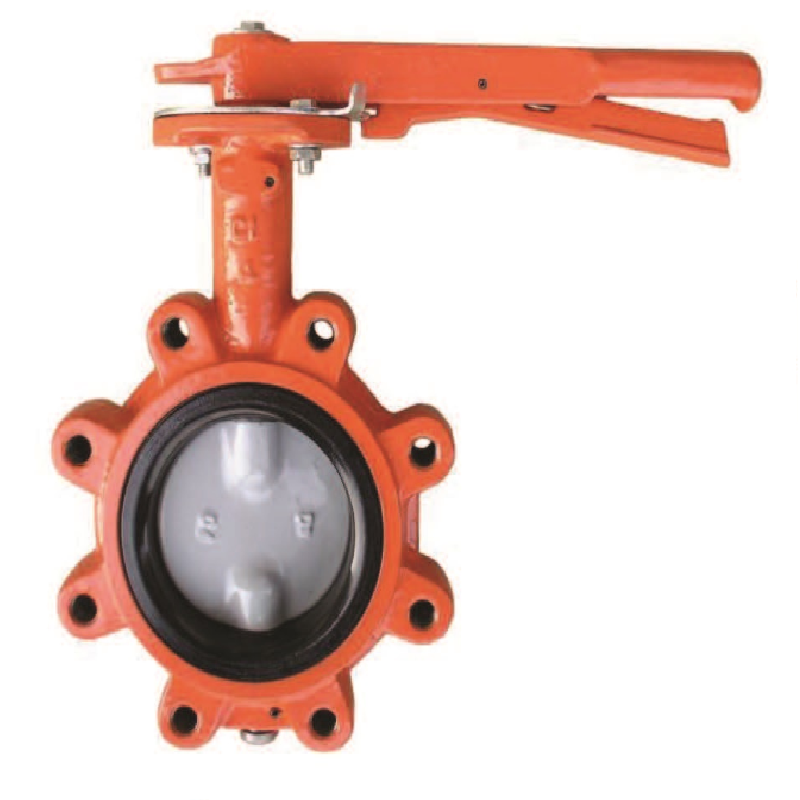 800 series F235 lug type Model 30 butterfly valve two shaft
