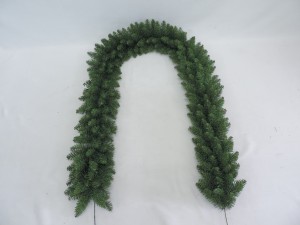 Artificial christmas home wedding decoration gifts ornament green garland/17-G4-9FT