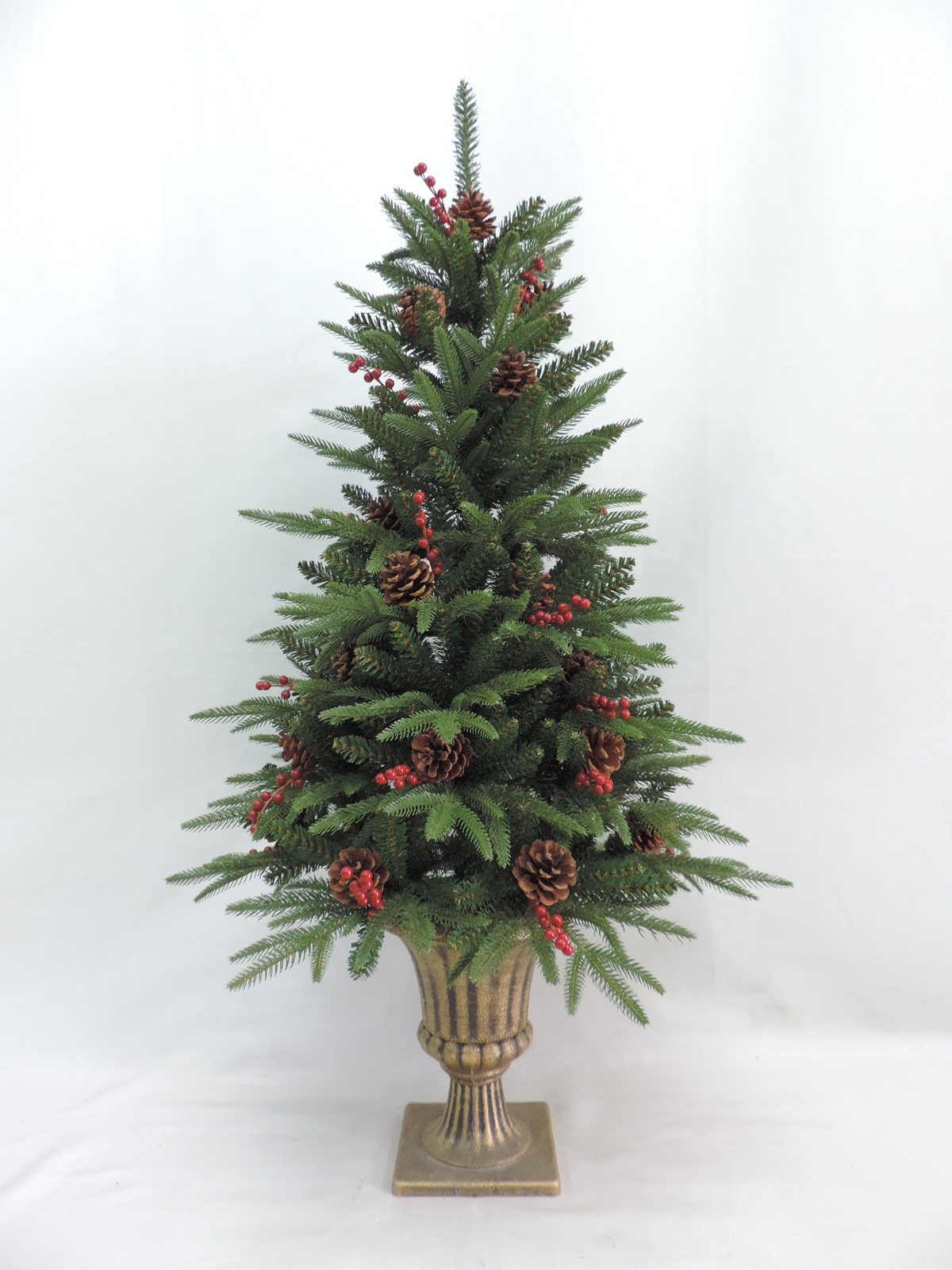 Factory wholesale Artificial Flower Tree - Artificial christmas home wedding decoration gifts ornament pot tree/19-PT3-4FT – Future