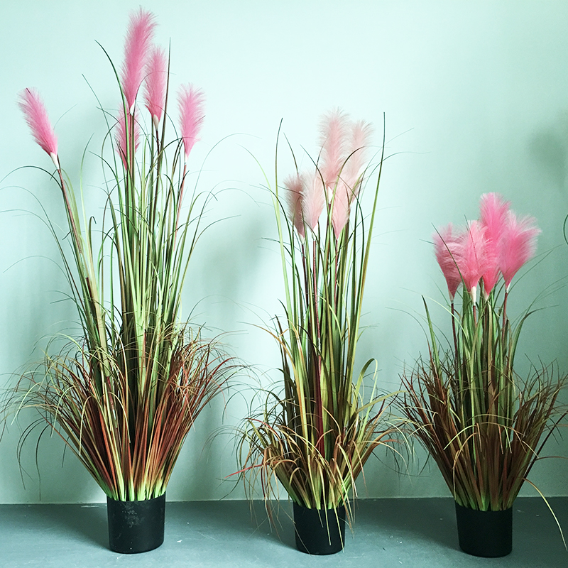 Indoor Decorative Artificial Bonsai Plants Artificial grass in Pot Featured Image