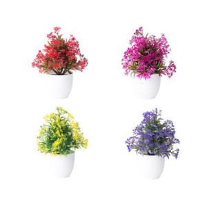 Mini Artificial Plant Lover′s Tear Lovely Potted Plant for Gift for Indoor Decoration