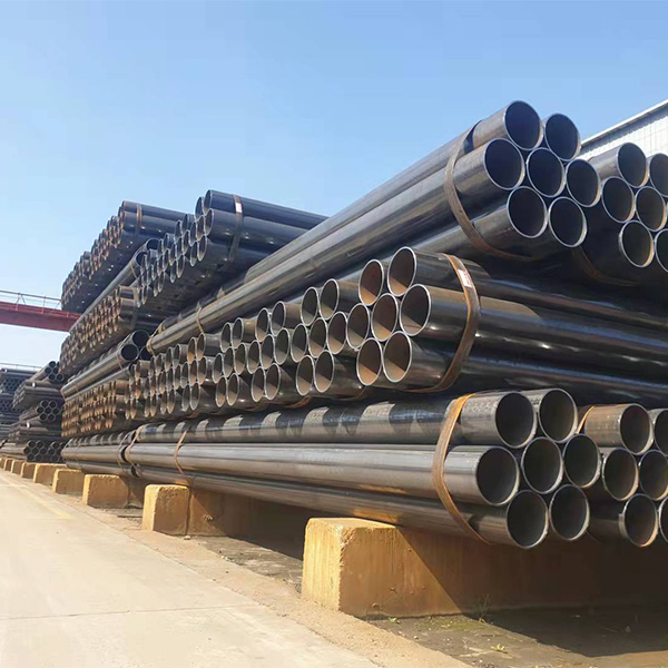 Welded carbon steel pipes for building materials