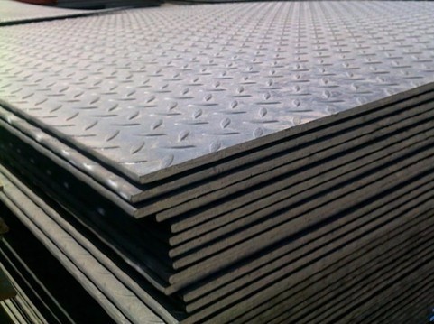 carbon steel diamond plate Steel Tread Plate for sale Featured Image