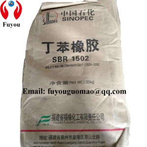 Factory wholesale Black Natural Rubber - Styrene 1 3-butadiene polymer 1502 1712 sbr 1502 good price rubber – Fuyou