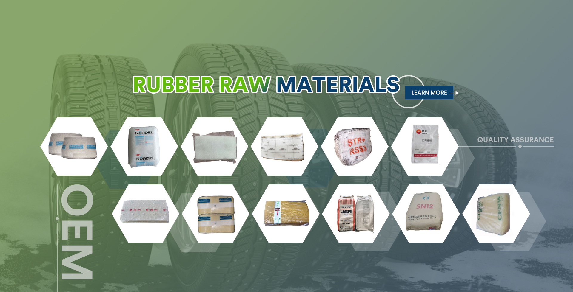 Rubber raw materials