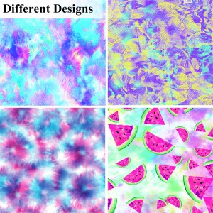 4 Way stretch custom design digital print swimwear fabric
