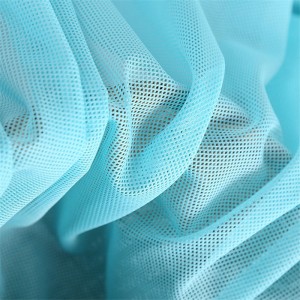 DTY polyester mesh lining fabric with diamond meshes