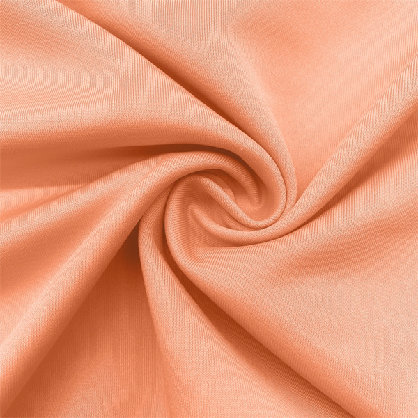 China 75% Nylon 25% spandex peach skin interlock fabric for sport leggings  manufacturers and suppliers
