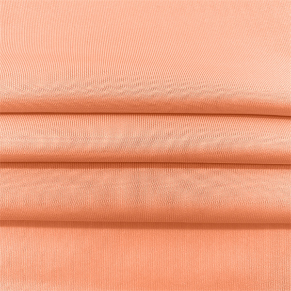 95% Polyester and 5% spandex double knit fabric for sportswear