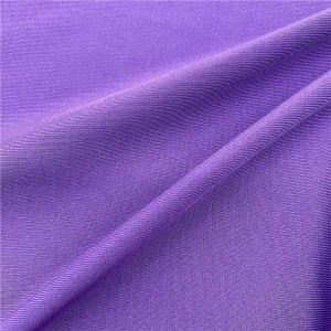 Polyester spandex stretch jersey knit fabric