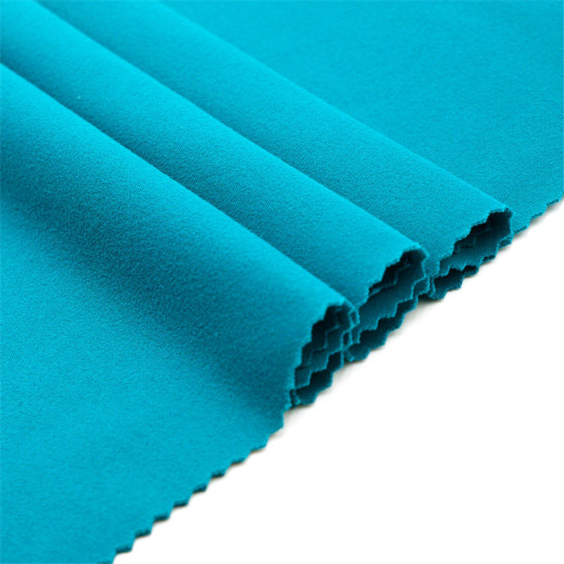 China High Quality Interlock Knit Fabric - 84% Polyester 16% spandex  stretch yoga fabric – Huasheng manufacturers and suppliers