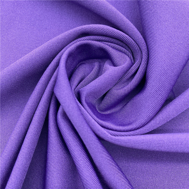China Polyester spandex stretch jersey knit fabric manufacturers