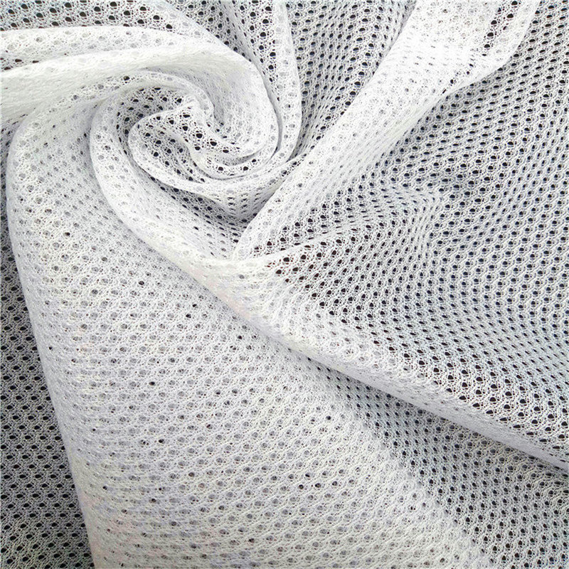 Poly Mesh Fabric, 61 W, White Mesh Fabric, Wholesale