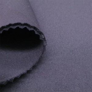 Cheap price White Cotton Pique Fabric - Polyester spandex thicker interlock knit spacer fabric – Huasheng