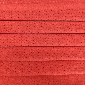 Polyester spandex breathable quick dry butterfly mesh fabric